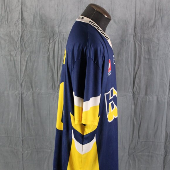 Retro Hockey Shirt - HV71 Soccer Style Jersey by Warrior - Men's 3XL - Picture 10 of 13